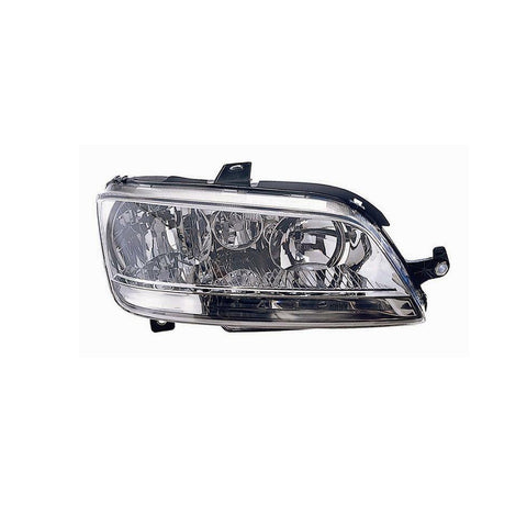 Proiettore destro h7+h1+h1 elettrico  c/motore  bianco, FIAT IDEA dal 2006