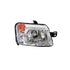Proiettore destro mod. h4 elettrico con motore, compatibile con FIAT PANDA CLIMBING 4X4 - NATURAL POWER dal 01/2003 al 11/2009