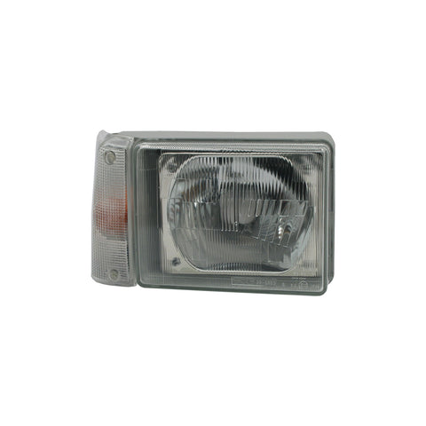 Proiettore destro asimmetrico mod. h5 manuale con fanale bianco, FIAT PANDA dal 01/1986 al 07/2003