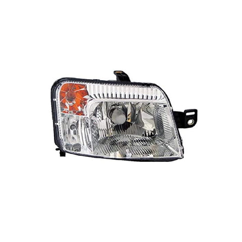 Proiettore destro mod. h4 elettrico con motore, FIAT PANDA dal 09/2003 al 11/2009