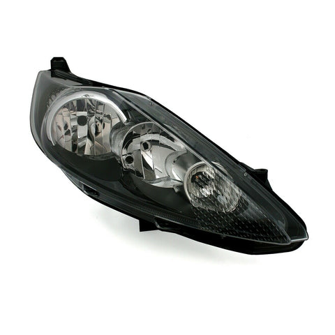Proiettore destro mod. h7+h1 elettrico con motore nero, FORD FIESTA dal 01/2009 al 12/2012