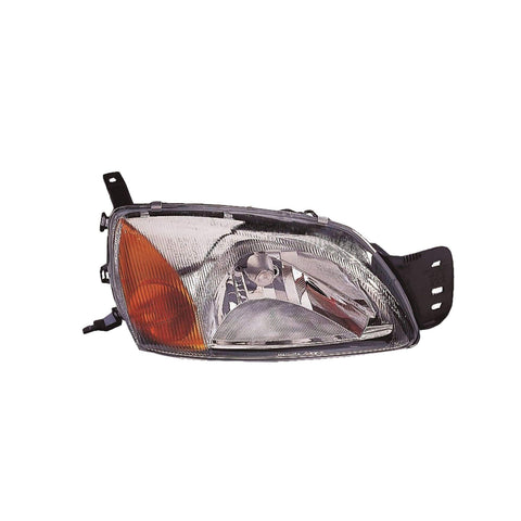 Proiettore destro mod. h4 elettrico con motore, FORD FIESTA dal 09/1999 al 03/2002