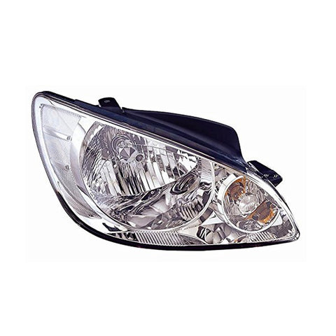 Proiettore destro mod. h4 elettrico con motore, HYUNDAI GETZ dal 02/2005 al 12/2008