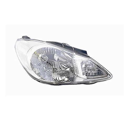 Proiettore destro mod. h4 elettrico con motore, HYUNDAI I10 dal 04/2008 al 03/2011