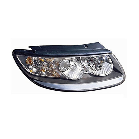 Proiettore destro mod. h7+h7 elettrico senza motore, HYUNDAI SANTAFE dal 05/2006 al 12/2009
