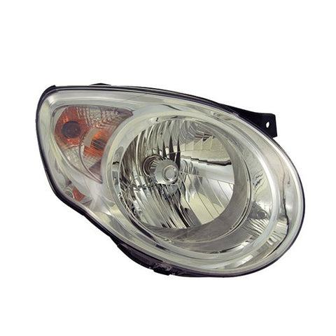 Proiettore destro mod. h4 elettrico con motore 8 pins, KIA PICANTO dal 01/2008 al 12/2010