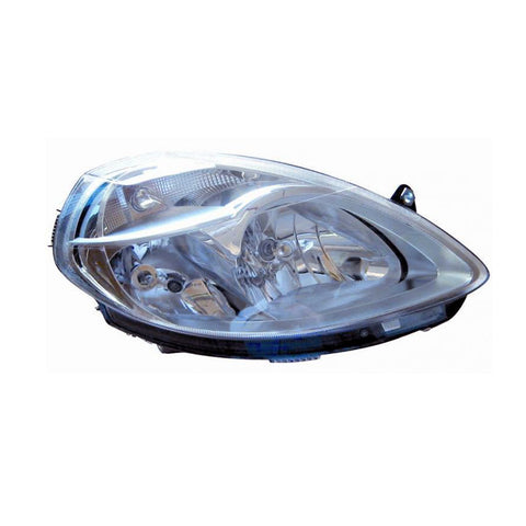 Proiettore destro mod. h3+h7 elettrico con motore, LANCIA YPSILON dal 10/2006 al 02/2011