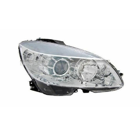 Proiettore destro h7+h7 elettrico con motore, MERCEDES C CLASSE dal 03/2007 al 09/2007