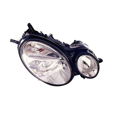 Proiettore destro mod. h7+h7 elettrico senza motore, MERCEDES E CLASSE dal 07/2002 al 04/2006