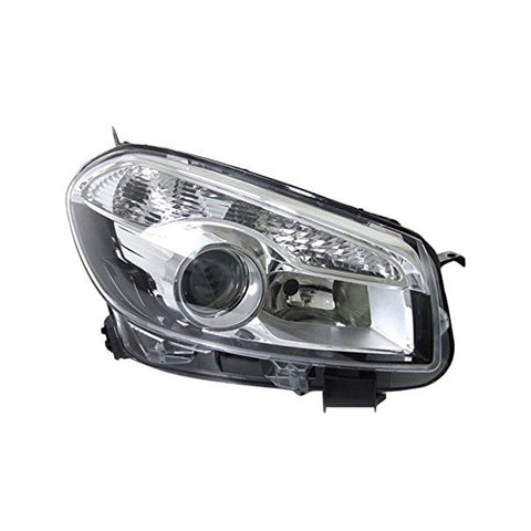 Proiettore destro mod. h7+h7 elettrico senza motore, NISSAN QASHQAI + 2 dal 01/2010 al 12/2013
