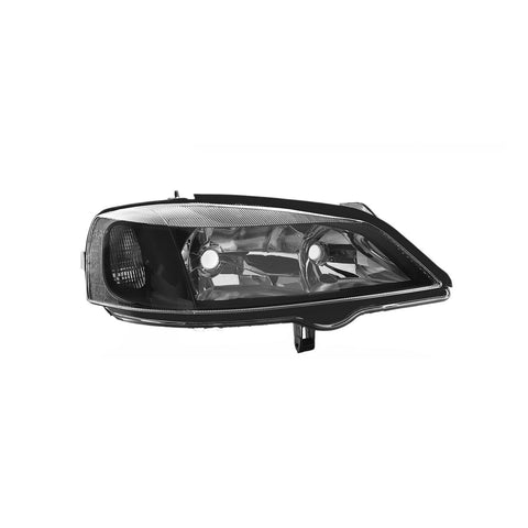 Proiettore destro mod. h7+hb3 elettrico parabola nera, OPEL ASTRA dal 03/2001 al 12/2003