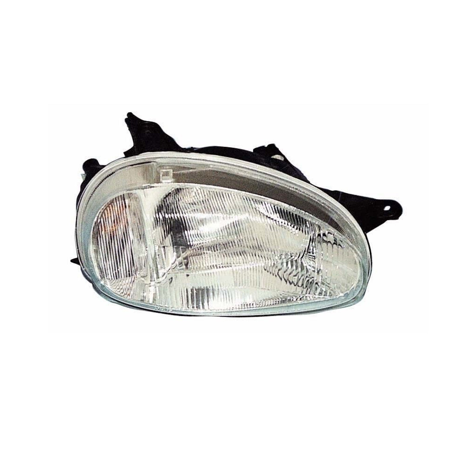 Proiettore destro mod. h4 manuale, compatibile con OPEL CORSA dal 04/1993 al 05/1997