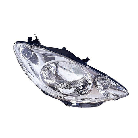 Faro dx cromato, PEUGEOT 1007 dal 04/2005 al 12/2010