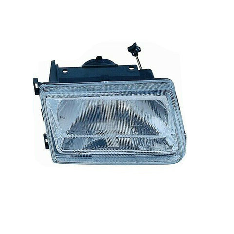 Proiettore destro h4 predisposto per regolazione elettrica, PIAGGIO PORTER dal 01/1998 al 12/2009