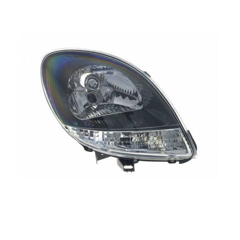 Proiettore dx mod.h4 elettrico nero fanale bianco senza motore,RENAULT KANGOO dal 05/2003 al 08/2007
