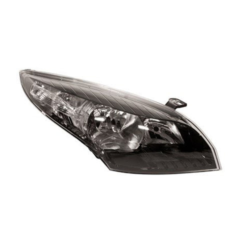Proiettore destro mod. h7+h7 elettrico con motore nero, RENAULT MEGANE dal 11/2008 al 03/2012