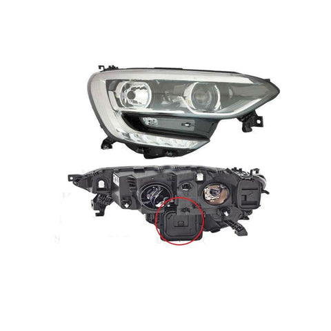 Proiettore h7 h7 c/luce diurna a led predisposto elettricamente dx, RENAULT MEGANE dal 11/2015