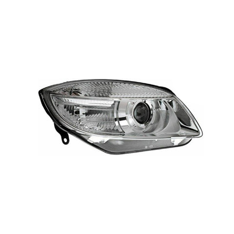 Proiettore dx h7 elettrico con lenticolare con motore, SKODA ROOMSTER dal 09/2006 al 04/2010