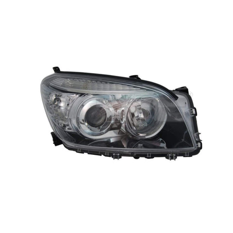 Proiettore destro mod. h11+hb3 elettrico nero senza motore, TOYOTA RAV 4 dal 01/2006 al 12/2008