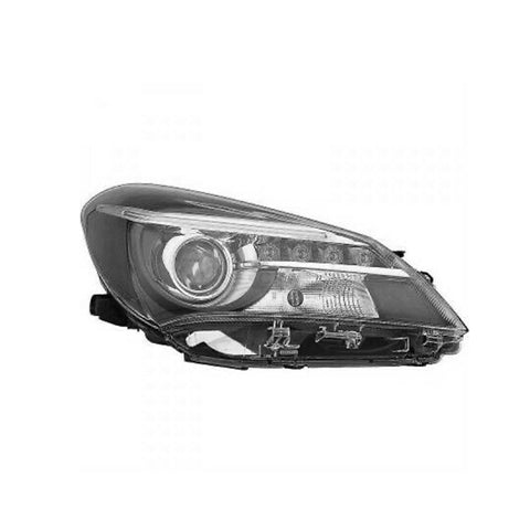 Proiettore hir2 c/lenticolare,led predisposto elettricamente dx,TOYOTA YARIS dal 07/2014 al 12/2016