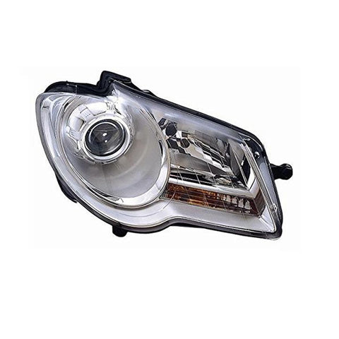 Proiettore destro mod. h7+h7 elettrico con motore, VOLKSWAGEN TOURAN dal 11/2006 al 08/2010