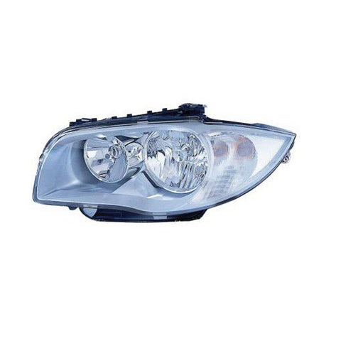 Proiettore sinistro mod. h7+h7 elettrico, BMW 1 SERIE dal 08/2004 al 04/2007