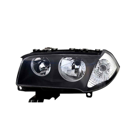 Proiettore sinistro mod. h7+h7 elettrico fanale bianco con motore, BMW X3 dal 01/2004 al 10/2006