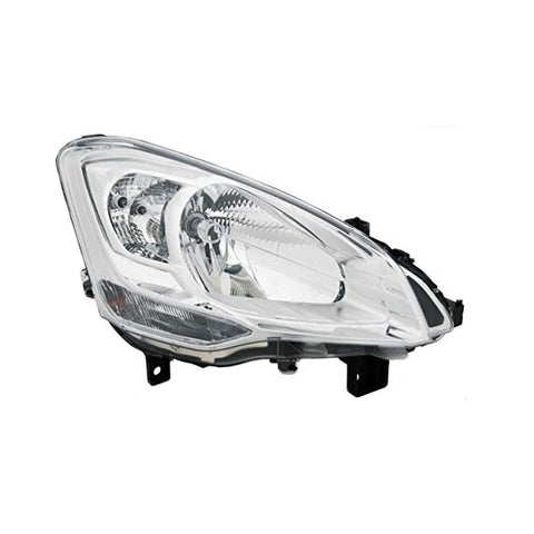 Proiettore sinistro mod. h4 elettrico con motore, CITROEN BERLINGO dal 04/2008 al 12/2011