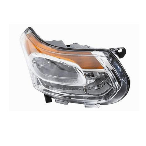 Proiettore sinistro h7 h1 con motore elettrico, CITROEN C3 PICASSO dal 01/2009 al 12/2011