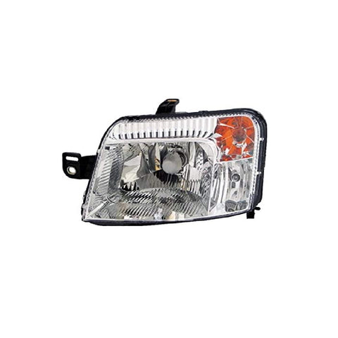 Proiettore sinistro mod. h4 elettrico con motore, FIAT PANDA dal 09/2003 al 11/2009
