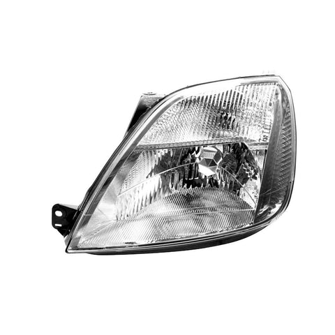 Proiettore sinistro mod. h4 elettrico con motore, FORD FIESTA dal 04/2002 al 12/2005