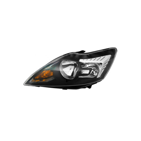 Proiettore sx h7+h1 elettrico c/motore tutto nero, FORD FOCUS dal 08/2007 al 02/2011