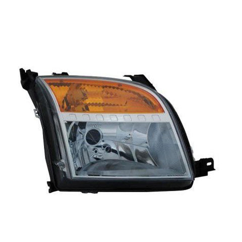 Proiettore sinistro mod. h4 elettrico con motore, FORD FUSION dal 09/2005