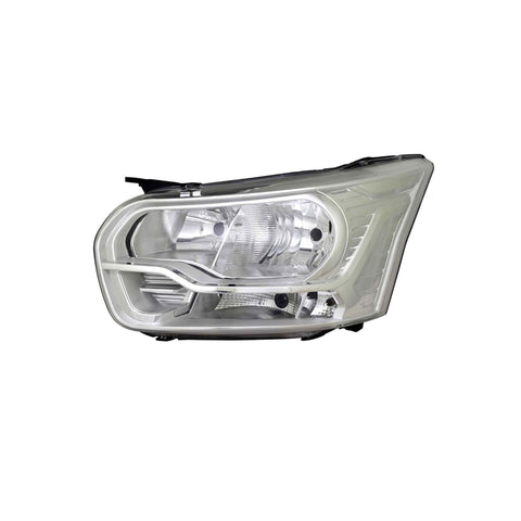 Proiettore sinistro h7+h15 elettrico con motore, FORD TRANSIT dal 01/2014