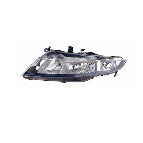 Proiettore sinistro mod. h1+h7 elettrico con motore, HONDA CIVIC dal 01/2006