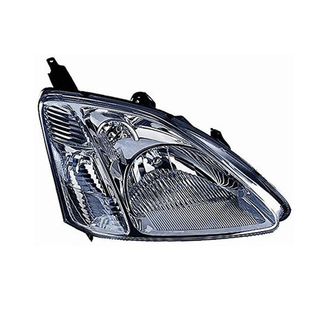 Proiettore sinistro mod. h4 elettrico con motore, HONDA CIVIC dal 03/2001 al 09/2003