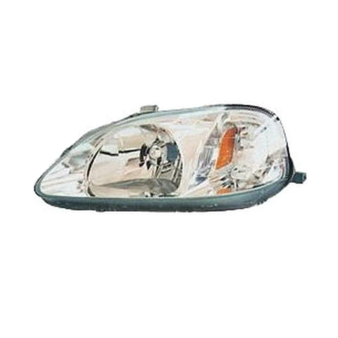 Proiettore sinistro mod. h4 elettrico (versione valeo), HONDA CIVIC dal 03/1999 al 02/2001
