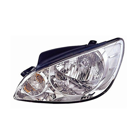 Proiettore sinistro mod. h4 elettrico con motore, HYUNDAI GETZ dal 02/2005 al 12/2008