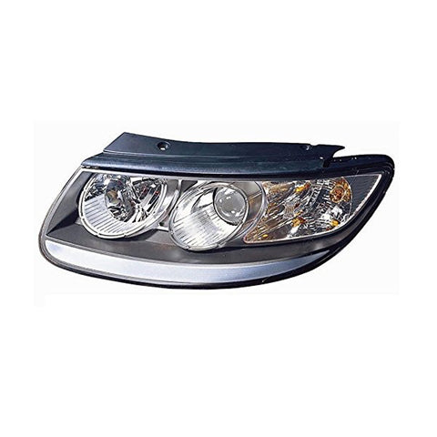 Proiettore sinistro mod. h7+h7 elettrico senza motore, HYUNDAI SANTAFE dal 05/2006 al 12/2009