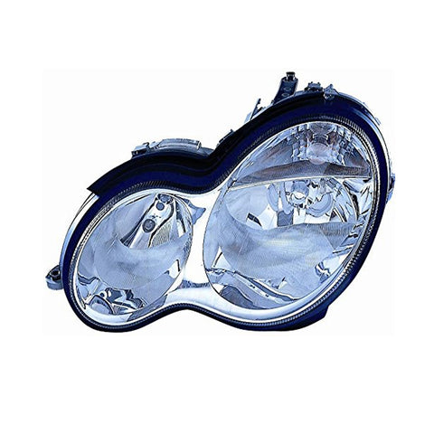 Proiettore sinistro mod. h7+h7 elettrico, MERCEDES C CLASSE dal 09/2004 al 12/2007