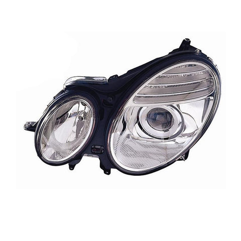 Proiettore sinistro mod. h7+h7 elettrico senza motore, MERCEDES E CLASSE dal 05/2006 al 04/2009