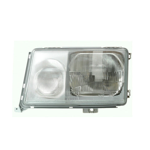 Proiettore sinistro mod. h4 pneumatico, MERCEDES E CLASSE dal 09/1989 al 06/1993