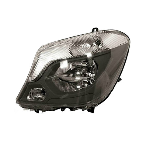 Proiettore sinistro h7+h7 elettrico con motore, MERCEDES SPRINTER dal 01/2013 al 12/2017