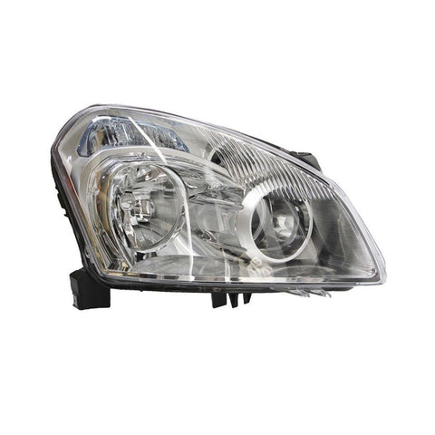 Proiettore sinistro mod. h7+h7 elettrico senza motore, NISSAN QASHQAI dal 02/2007 al 12/2009