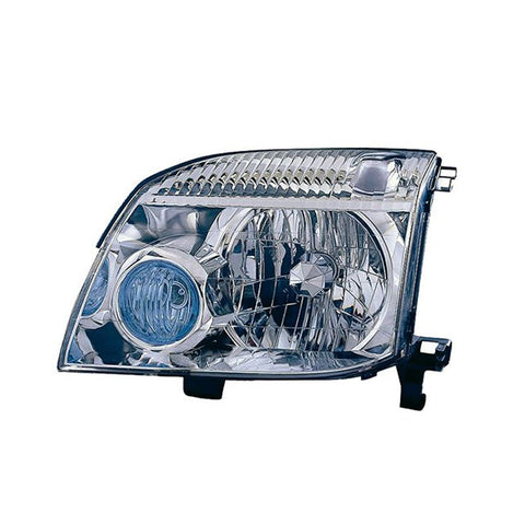 Proiettore sinistro mod. h4 manuale, NISSAN X-TRAIL dal 09/2001 al 12/2006