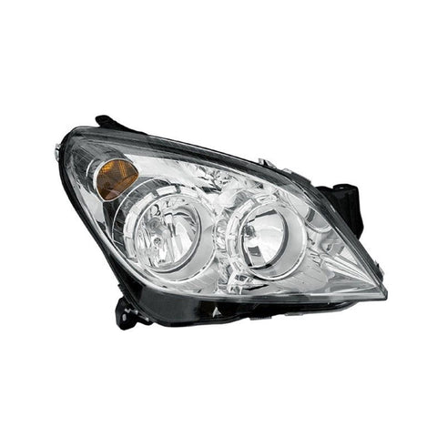 Proiettore sinistro mod. h7+h1 elettrico con motore, OPEL ASTRA dal 01/2007 al 11/2009
