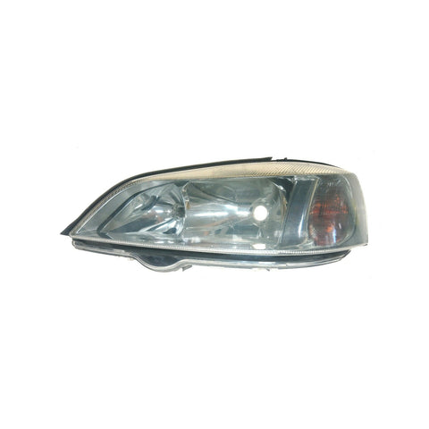Proiettore sinistro mod. h7+hb3 elettrico parabola cromato, OPEL ASTRA dal 03/1998 al 12/2001