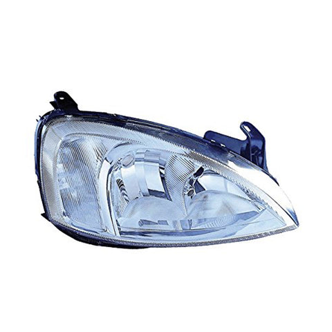 Proiettore sx h7+h7 elettrico s/motore monta valeo, OPEL COMBO dal 01/2002 al 12/2011