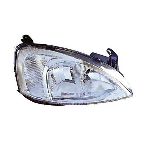 Proiettore sinistro mod. h7+h7 elettrico (versione valeo), OPEL CORSA dal 10/2000 al 06/2002