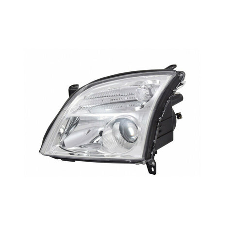 Proiettore sinistro mod. h7+h7 elettrico parabola cromato, OPEL VECTRA dal 04/2002 al 10/2005
